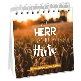 Produktbild des Artikels Der Herr ist mein Hirte - Aufstellbuch (Buch - Spiralbindung)