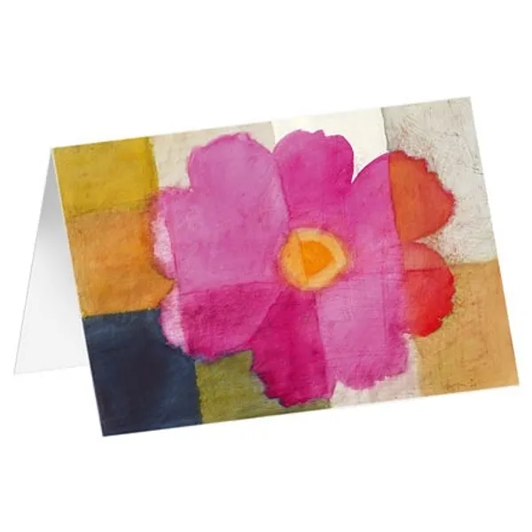 Produktbild des Artikels Kunstkarten "Pinke Blüte" 5 Stk. (Schreibwaren)