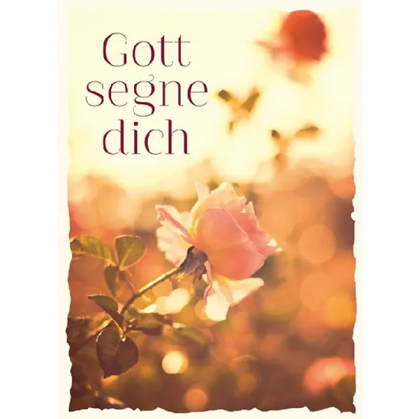 Produktbild des Artikels CD-Card: Gott segne dich (Schreibwaren)