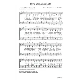 Produktbild des Artikels Ohne Weg, ohne Licht (Noten - Download)