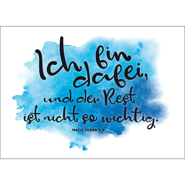 Produktbild des Artikels Fensterbild-Postkarten: Ich bin dabei, 4 Stück (Schreibwaren)