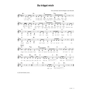 Produktbild des Artikels Du trägst mich (Noten - Download)