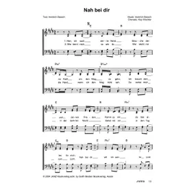Produktbild des Artikels Nah bei dir (Noten - Download)
