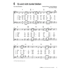 Produktbild des Artikels Es wird nicht dunkel bleiben (Noten - Download)