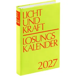 Produktbild des Artikels Licht und Kraft, Reiseausgabe 2027 (Kalender - Geheftet)