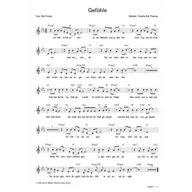 Produktbild des Artikels Gefühle (Noten - Download)