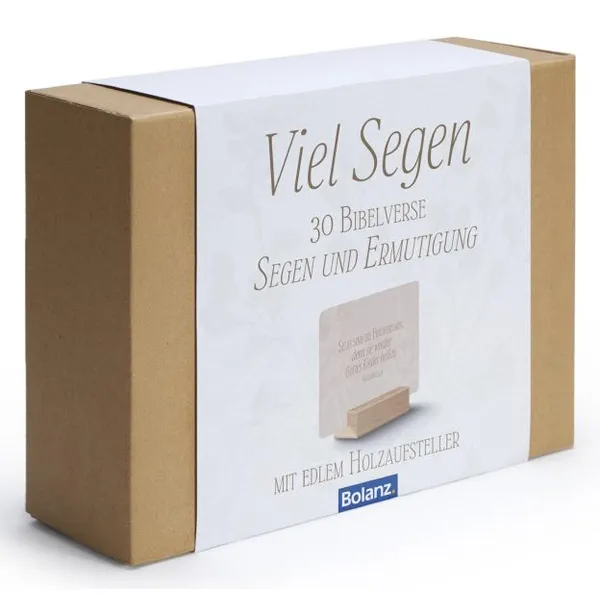 Produktbild des Artikels Minikarten-Box "Viel Segen" (Schreibwaren)