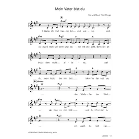 Produktbild des Artikels Mein Vater bist du (Noten - Download)