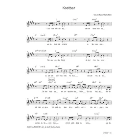 Produktbild des Artikels Kostbar (Noten - Download)