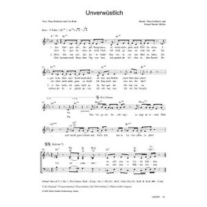 Produktbild des Artikels Unverwüstlich (Noten - Download)