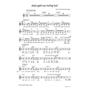 Produktbild des Artikels Jetzt geht es richtig los (Noten - Download)