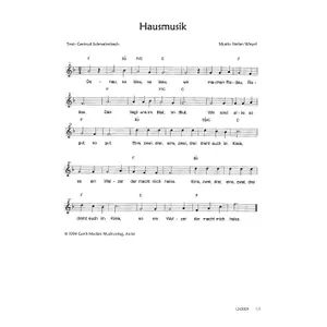 Produktbild des Artikels Hausmusik (Noten - Download)