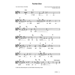 Produktbild des Artikels Tochter Zion (Noten - Download)