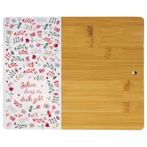 Produktbild des Artikels Bambus-Brettchen "Schön, dass es dich gibt" ()