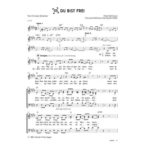 Produktbild des Artikels Du bist frei (Chor) (Noten - Download)