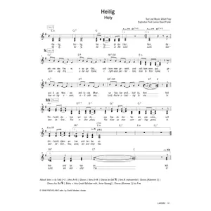 Produktbild des Artikels Holy (Noten - Download)