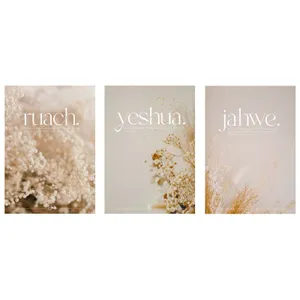 Produktbild des Artikels Poster-Set A3: ruach.yeshua.jahwe. ()
