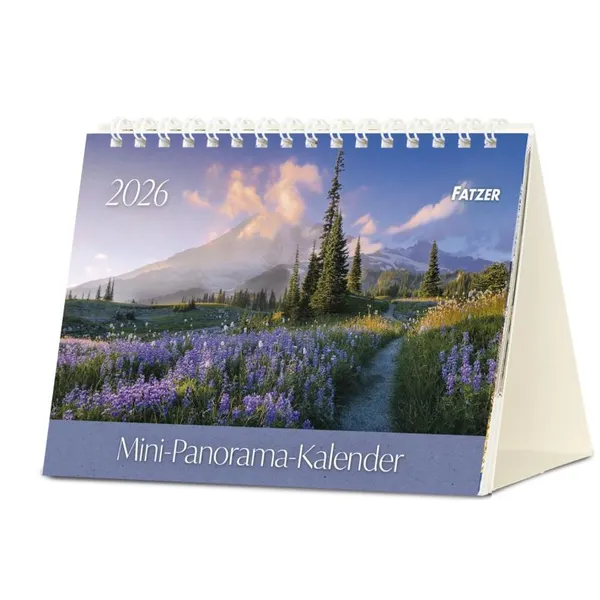 Produktbild des Artikels Mini Panorama Kalender 2026 (Kalender - Spiralbindung)