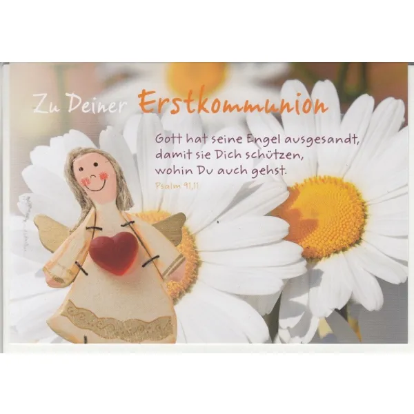 Produktbild des Artikels Zu Deiner Erstkommunion - Faltkarte (Schreibwaren)