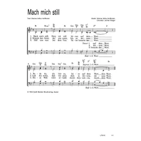 Produktbild des Artikels Mach mich still (Noten - Download)