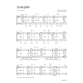 Produktbild des Artikels Du bist größer (Noten - Download)