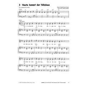 Produktbild des Artikels Heute kommt der Nikolaus (Noten - Download)