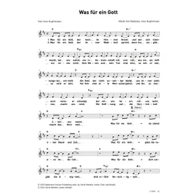 Produktbild des Artikels Was für ein Gott (Noten - Download)