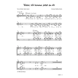 Produktbild des Artikels Vater, ich komme jetzt zu dir (Noten - Download)