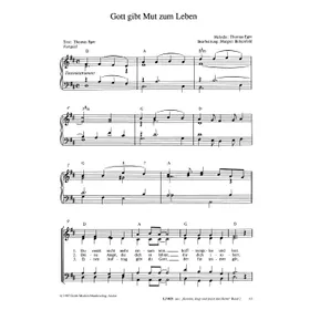 Produktbild des Artikels Gott gibt Mut zum Leben (Noten - Download)
