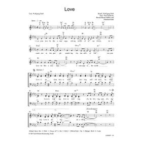 Produktbild des Artikels Love (Noten - Download)