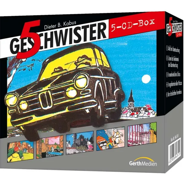 Produktbild des Artikels 5 Geschwister Box 1 (Hörbuch/Hörspiel - CD)