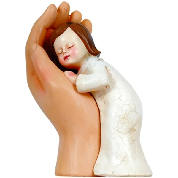 Produktbild des Artikels Figur "Mädchen in Hand" - 12,5 cm ()