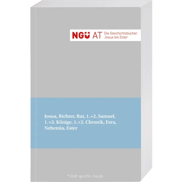 Produktbild des Artikels NGÜ AT: Die Geschichtsbücher. Josua - Ester (Bibel - Broschiert)
