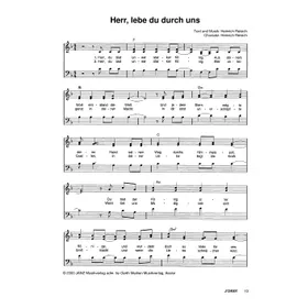 Produktbild des Artikels Herr, lebe du durch uns (Noten - Download)