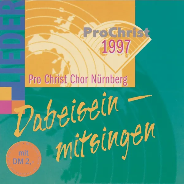 Produktbild des Artikels ProChrist 1997 Mitsing-Liederheft (Liederbuch - Geheftet)
