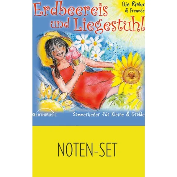 Produktbild des Artikels Erdbeereis und Liegestuhl (Noten-Set) (Noten - Download)