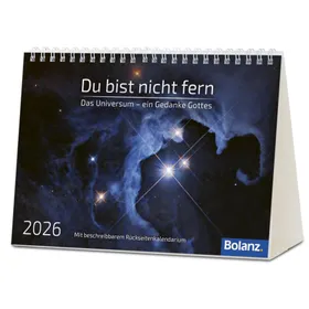 Produktbild des Artikels Du bist nicht fern 2026 - Postkartenkalender (Kalender - Spiralbindung)