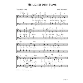 Produktbild des Artikels Heilig sei dein Name (Noten - Download)