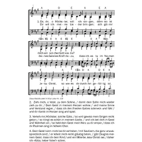 Produktbild des Artikels Dir dir o Höchster will ich singen (Noten - Download)