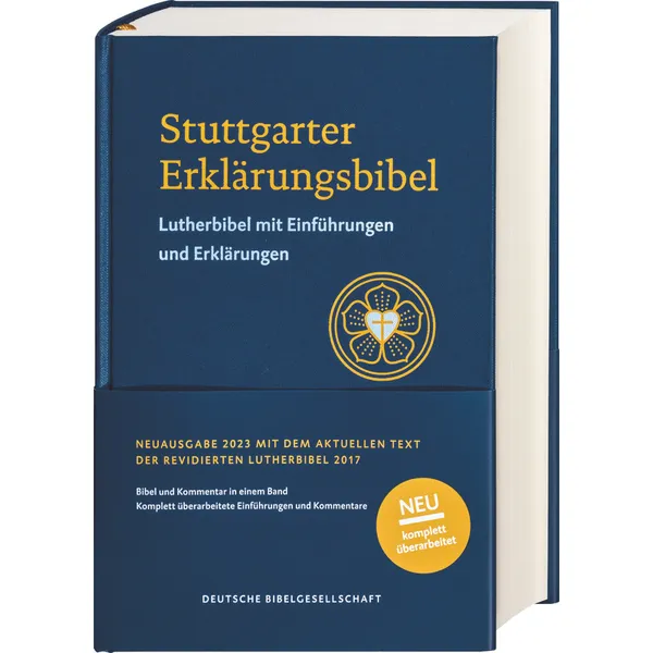 Produktbild des Artikels Stuttgarter Erklärungsbibel 2023 (Bibel - Gebunden)