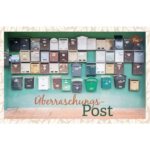 Produktbild des Artikels Teekarte - Überraschungspost (Lebensmittel)