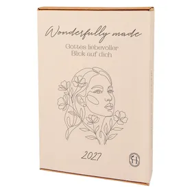 Produktbild des Artikels Wonderfully made 2027 - Postkartenkalender (Kalender - Spiralbindung)