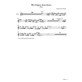 Produktbild des Artikels Wir folgen dem Stern (Flöte) (Noten - Download)