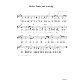 Produktbild des Artikels Meine Seele, sei ermutigt (Noten - Download)