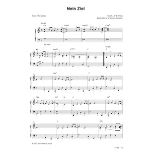 Produktbild des Artikels Mein Ziel (Noten - Download)