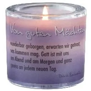 Produktbild des Artikels Windlicht LichtMomente "Von guten Mächten" ()