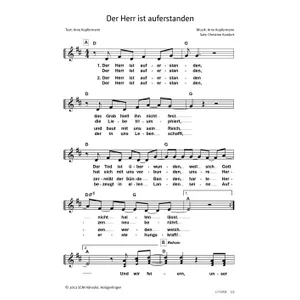 Produktbild des Artikels Der Herr ist auferstanden (Noten - Download)