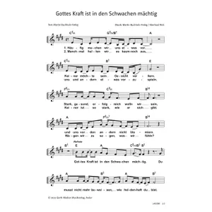 Produktbild des Artikels Gottes Kraft ist in den Schwachen mächtig (Noten - Download)