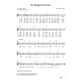 Produktbild des Artikels Ein König ohne Krone (Noten - Download)