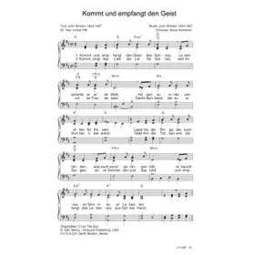 Produktbild des Artikels Kommt und empfangt den Geist (Noten - Download)